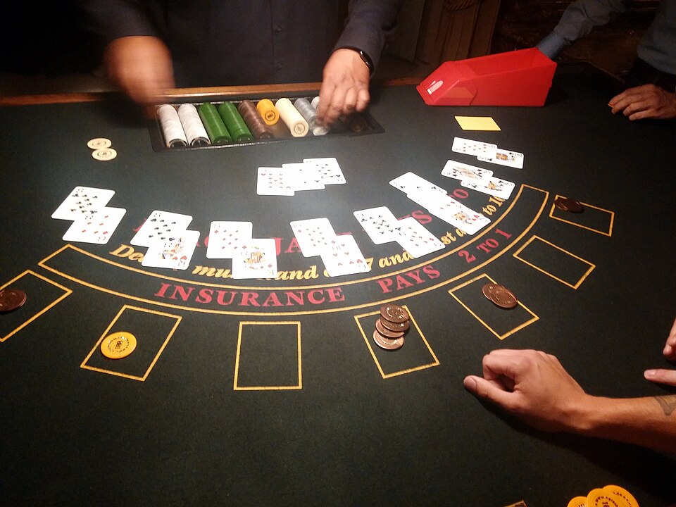 Blackjack card game